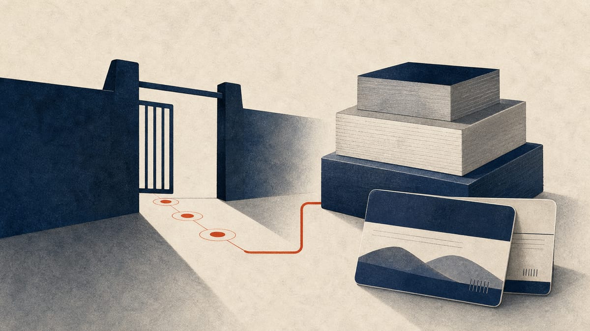 Editorial illustration of layered capital buffers and compliance checkpoints for regional and cooperative lenders.