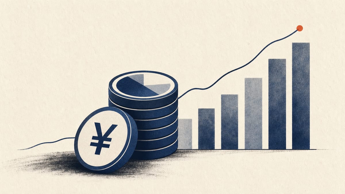 Abstract editorial image showing ETF units, asset bars and a NAV line to represent a daily fund snapshot.