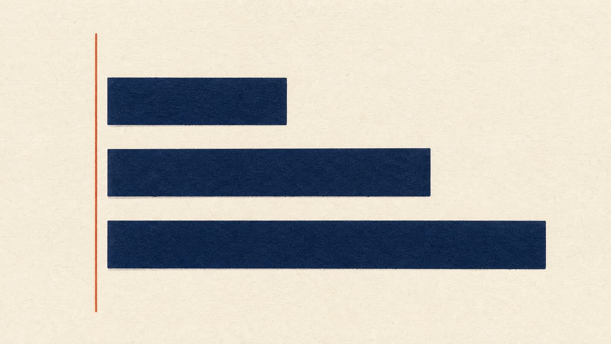 Abstract illustration of three bars of increasing length in navy blue with a small vermillion accent, representing a three-tranche corporate bond issuance with different maturities.