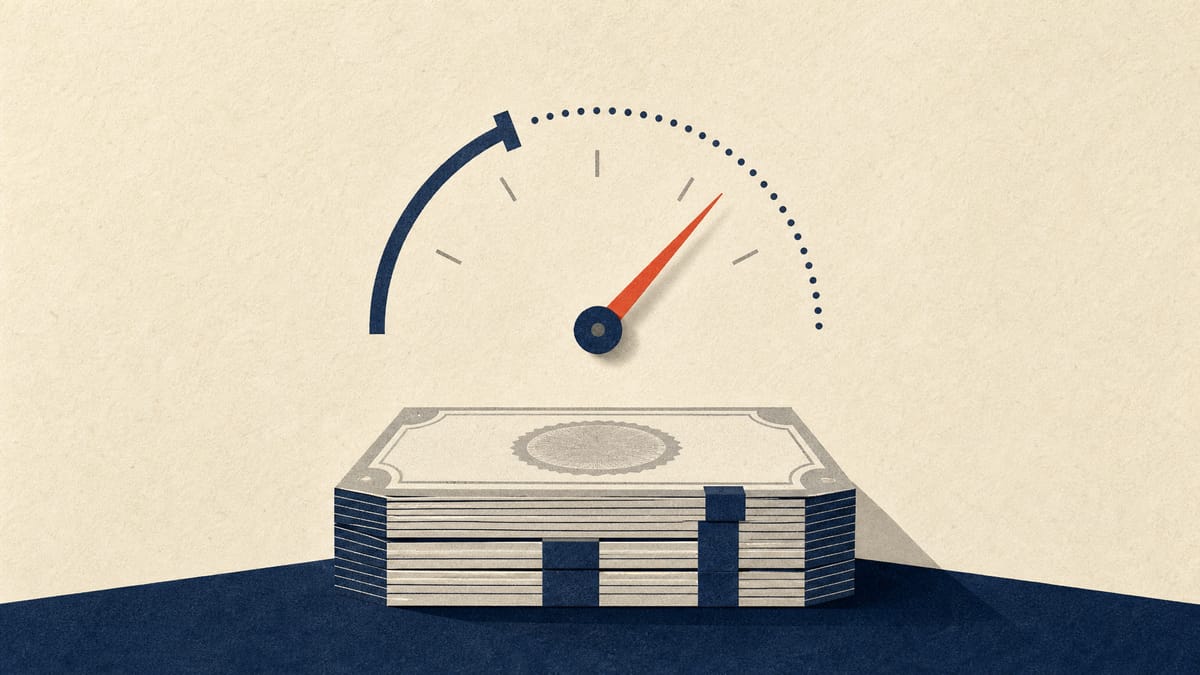 Illustration of a rate dial moving from a fixed setting to a floating one above stacked collateral certificate blocks, representing the Bank of Japan's change to its pooled-collateral lending operation.