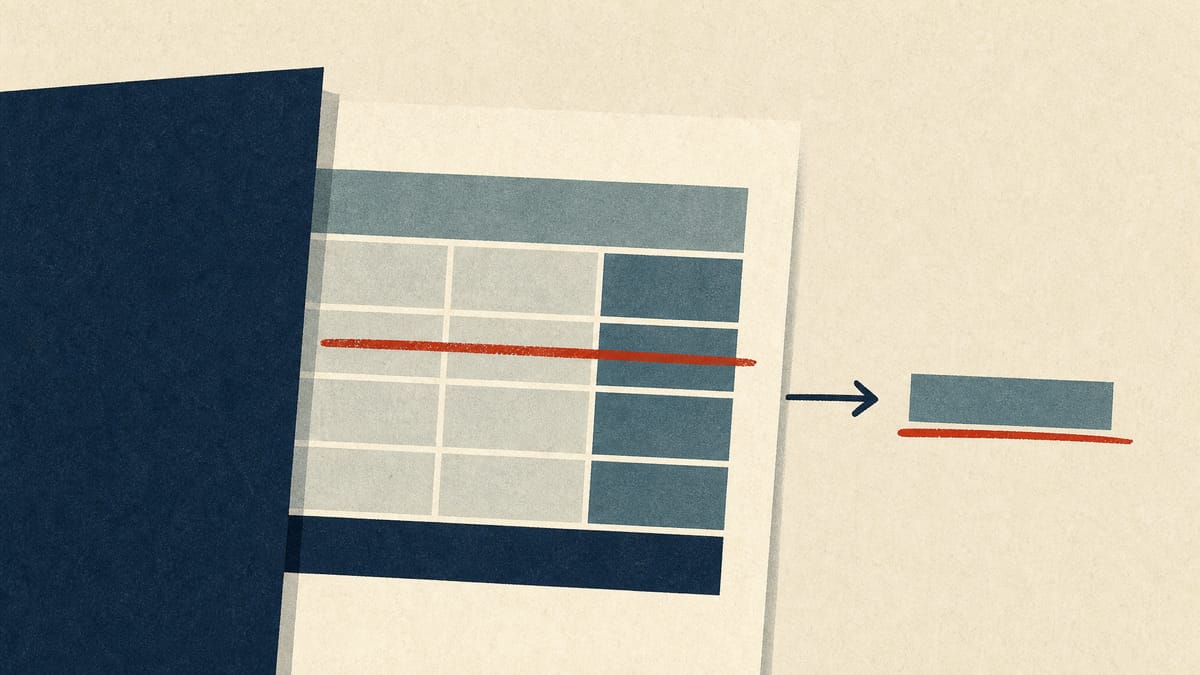 Illustration of a corporate compensation table with one row struck through and corrected in red, symbolizing an amended executive-pay disclosure.